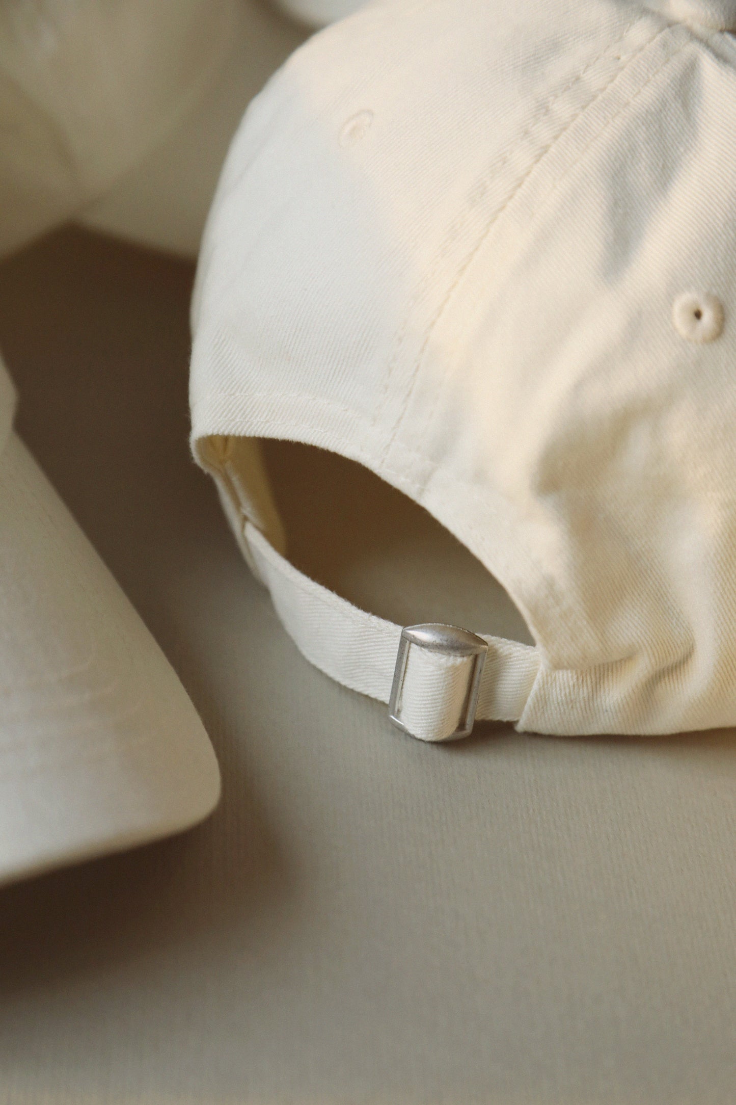 MCC Hat - Ivory & Blue Logo