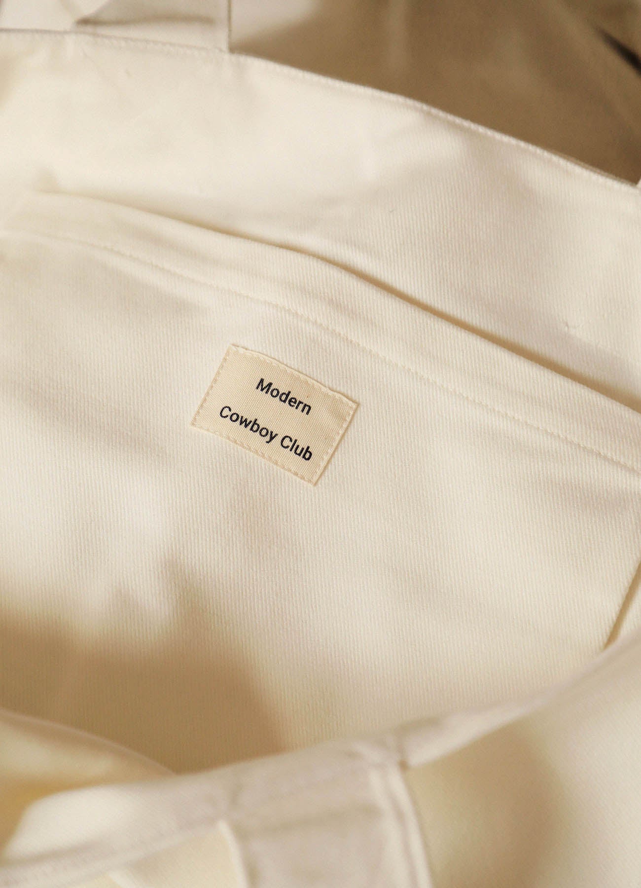 Marfa Travel Bag - Natural & Green Logo